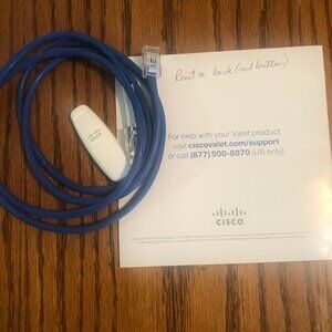 Cisco Valet Wireless Router booklet, Setup Key & cord only